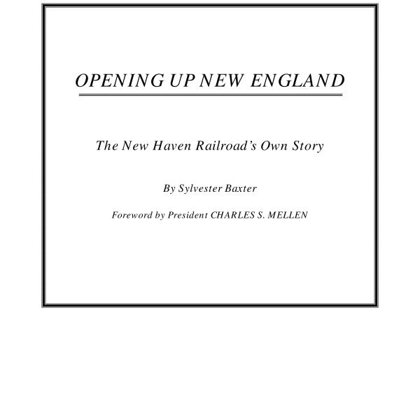 Article: Opening Up New England